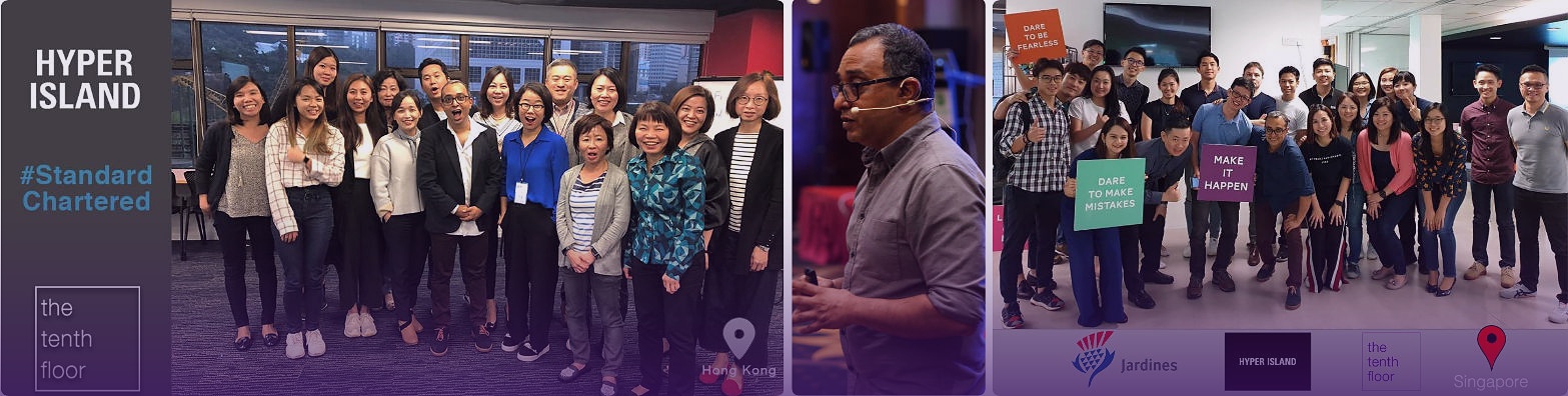 Standard Chartered leadership cohort at Hyper Island — Hong Kong